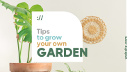 Garden Tips Facebook ad Image Preview