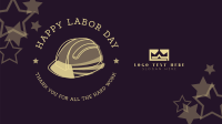Hard Hat Flag Facebook event cover Image Preview