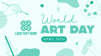 World Art Day Animation Image Preview