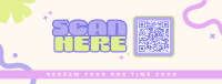 Quirky QR Discount Deal Facebook Cover Preview