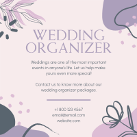 Abstract Wedding Organizer Linkedin Post Image Preview