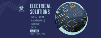 Professional Electrician Services Facebook cover Image Preview