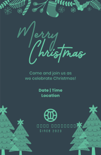 Christmas Celebration Invitation Image Preview