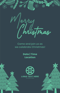 Christmas Celebration Invitation Preview