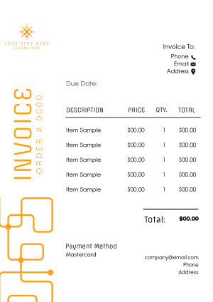 Maze Circuit Invoice Image Preview