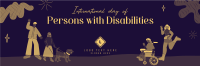 Persons with Disability Day Twitter Header Design