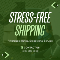 Corporate Shipping Service Instagram post Image Preview