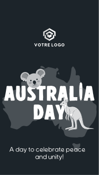 National Australia Day TikTok Video Design