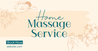 Home Massage Service Facebook ad Image Preview