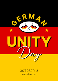 It's German Unity Day Flyer Design