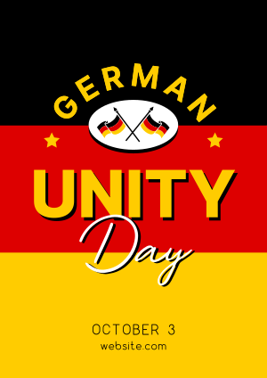 It's German Unity Day Flyer Image Preview