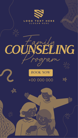 Family Counseling Instagram story Image Preview
