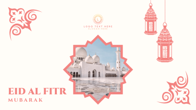 Eid Al Fitr Greeting Facebook event cover Image Preview