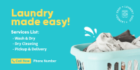 Laundry Made Easy Twitter post Image Preview