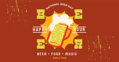 Beer Badge Promo Facebook ad Image Preview