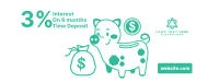 Piggy Time Deposit Facebook cover Image Preview