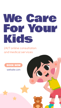 Child Care Consultation Instagram Story Design