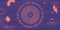 Disco Retro Day Twitter post Image Preview