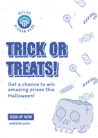 Creepy Tricky Treats Flyer Image Preview