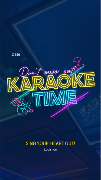 Join Karaoke Time TikTok Video Image Preview