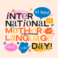 Doodle International Mother Language Day Linkedin Post Image Preview