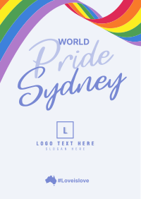 Sydney Pride Flag Flyer Image Preview