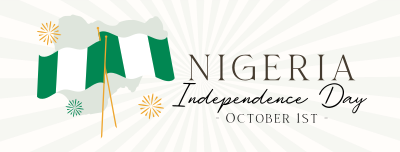 Nigeria Independence Event Facebook cover Image Preview