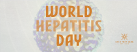 Minimalist Hepatitis Day Awareness Facebook cover Image Preview