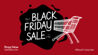 Black Friday Doodle Facebook event cover Image Preview