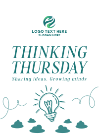 Thinking Thursday Ideas Flyer Image Preview
