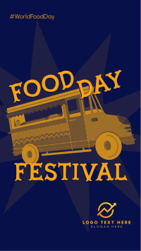 Food Truck Fest TikTok Video Design