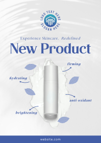 Redefined Skincare Product Poster Preview