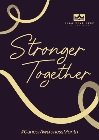 Stronger Together Poster Design