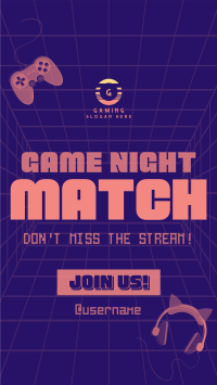 Game Night Match Instagram Reel Image Preview