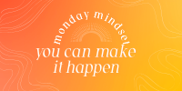 Monday Mindset Quote Twitter post Image Preview