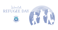 Refugees Silhouette Facebook ad Image Preview