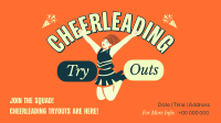 Cheerleading Tryouts Announcement Animation Preview