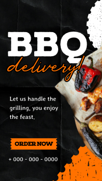 BBQ Delivery Facebook Story Design