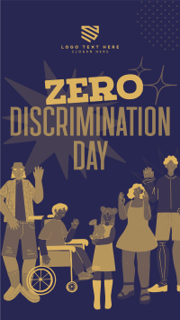 Zero Discrimination Advocacy TikTok video Image Preview