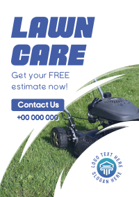 Lawn Maintenance Services Flyer Design