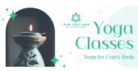 Modern Yoga Class For Every Body Facebook Ad Design