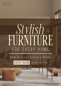 Stylish Quality Furniture Poster Image Preview