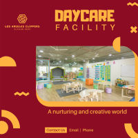 Daycare Facility Instagram Post Design