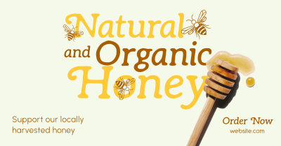 Locally Harvested Honey Facebook ad Image Preview