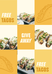 Tacos Giveaway Poster Image Preview