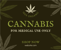 Cannabis Cures Facebook Post Design