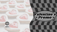 Retro Valentines Promo Facebook event cover Image Preview