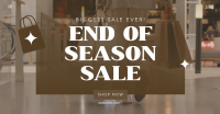 End of Season Shopping Facebook Ad Design