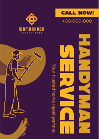 Handyman Service Flyer Image Preview