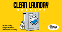 Clean Laundry Wash Facebook ad Image Preview